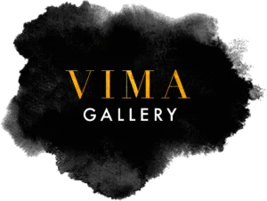 VIMA Gallery Logo on Ink