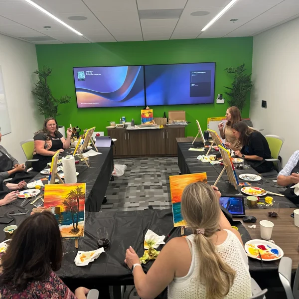 Fun at work, Pacific Mesa Blvd