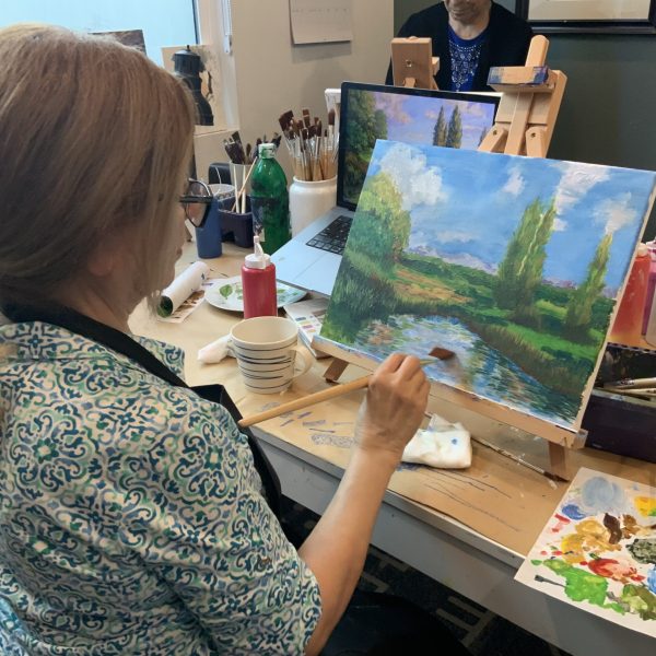 Home 17 Adult Acrylic Painting Workshop San Diego